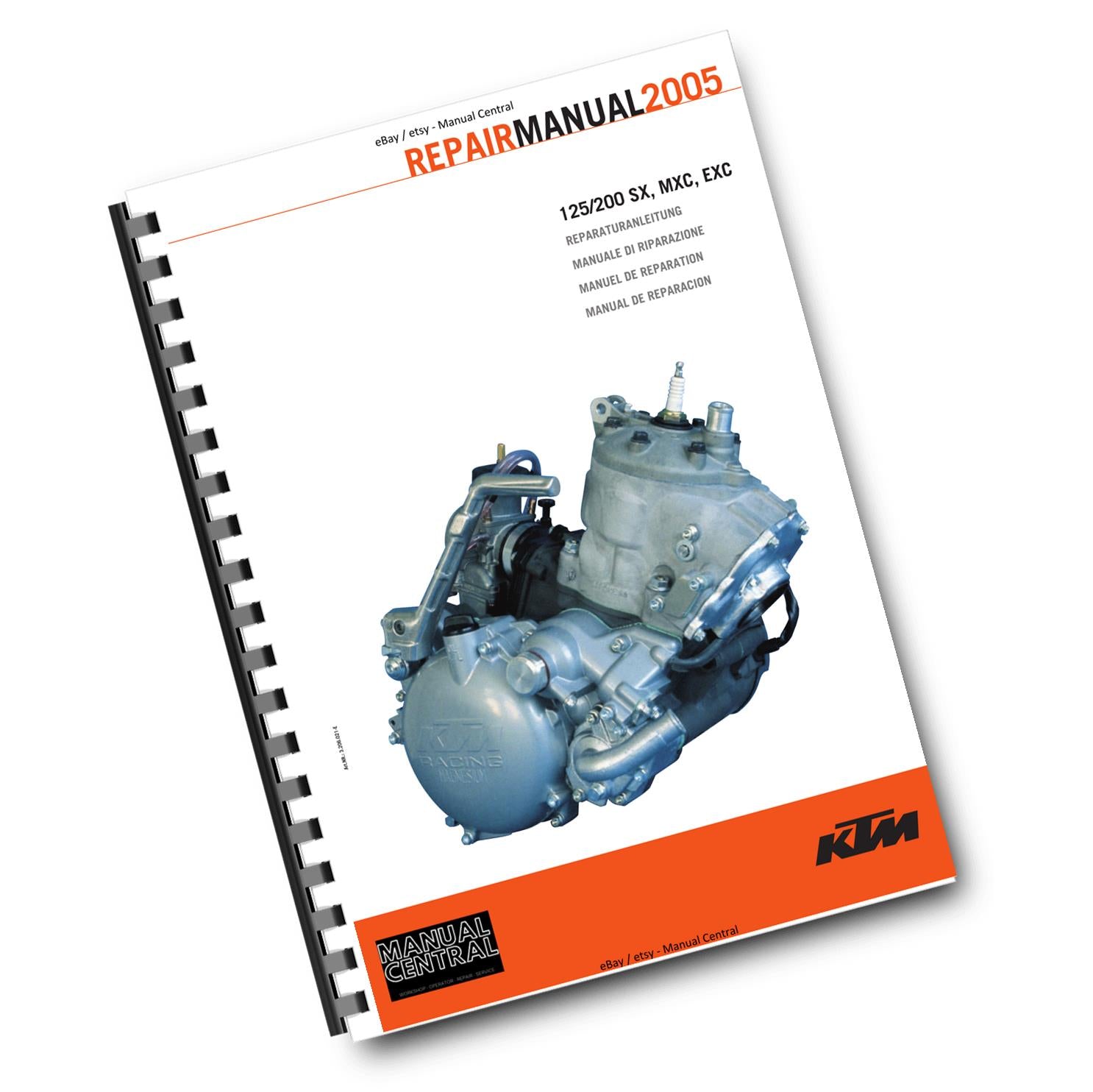 2003 - KTM 125 EXC - SERVICE WORKSHOP REPAIR MANUAL