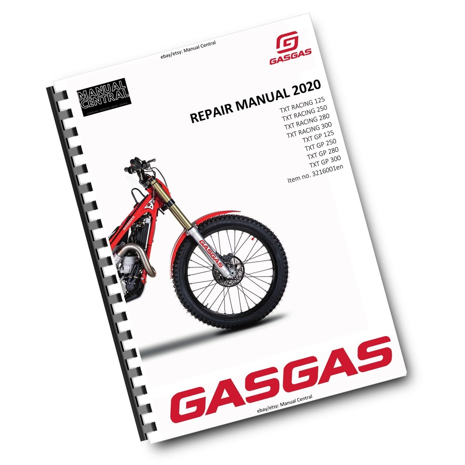 2020 - GASGAS TXT GP 250 - SERVICE WORKSHOP REPAIR MANUAL