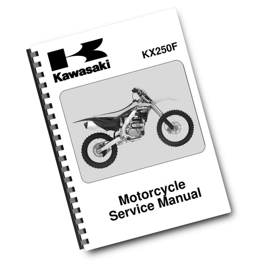 KAWASAKI MOTORCYCLE - 2013 - KX250F - SERVICE WORKSHOP REPAIR MANUAL