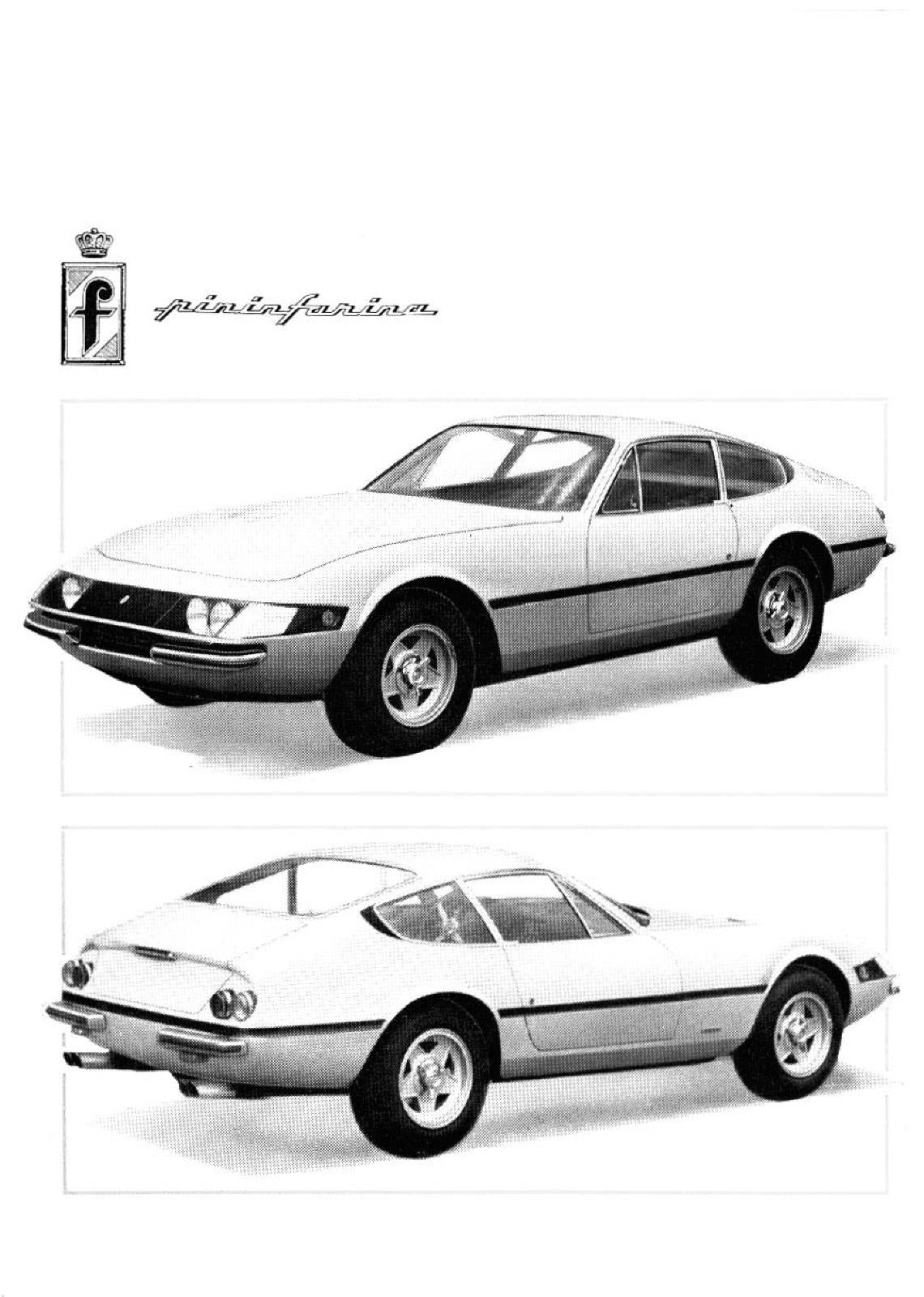 FERRARI 365 GTB/4 - OPERATING MAINTENANCE & SERVICE MANUAL 1969 1970