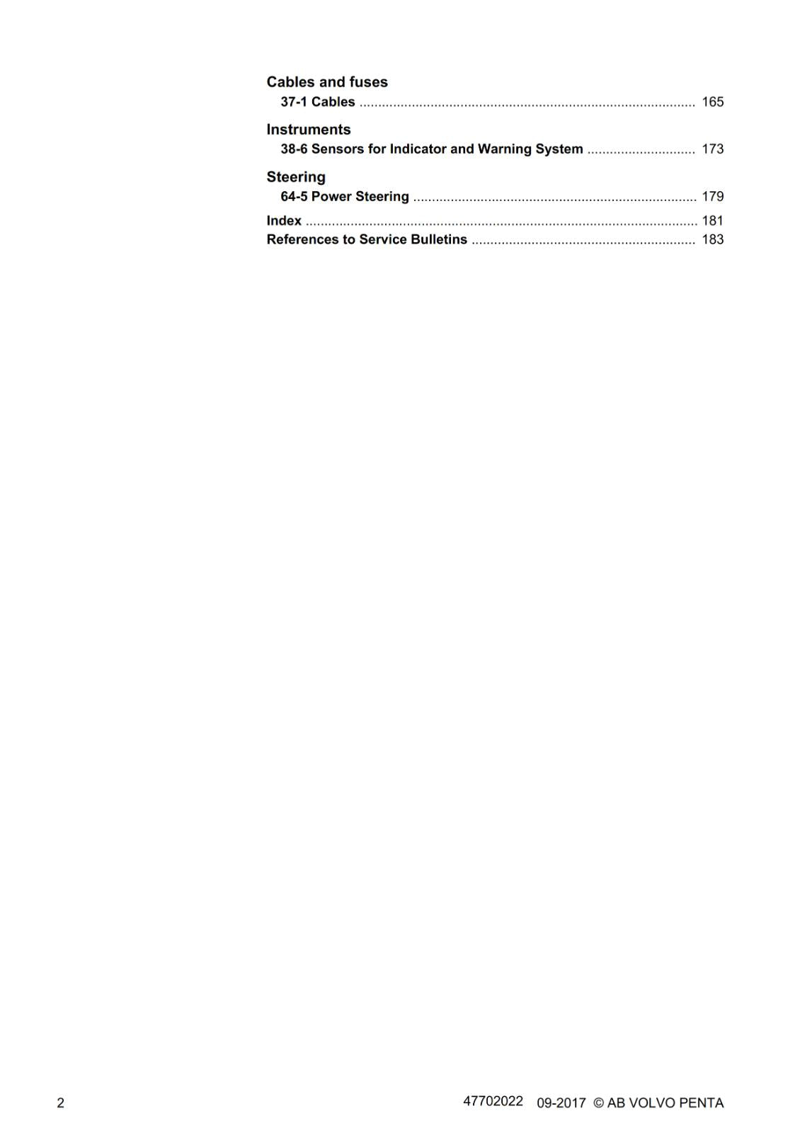 VOLVO PENTA - GROUP 21-26 - D3 D E F G H - WORKSHOP MANUAL REPRINTED 09-2017