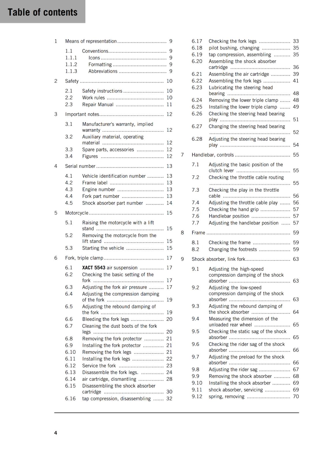 KTM 2025 - 85 SX 19/16 17/14 - WORKSHOP SERVICE REPAIR MANUAL