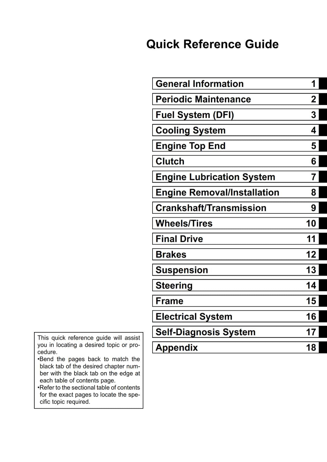 KAWASAKI 2015 2016 H2 NINJA - WORKSHOP SERVICE REPAIR MANUAL - ZX1000NF ZX1000NG