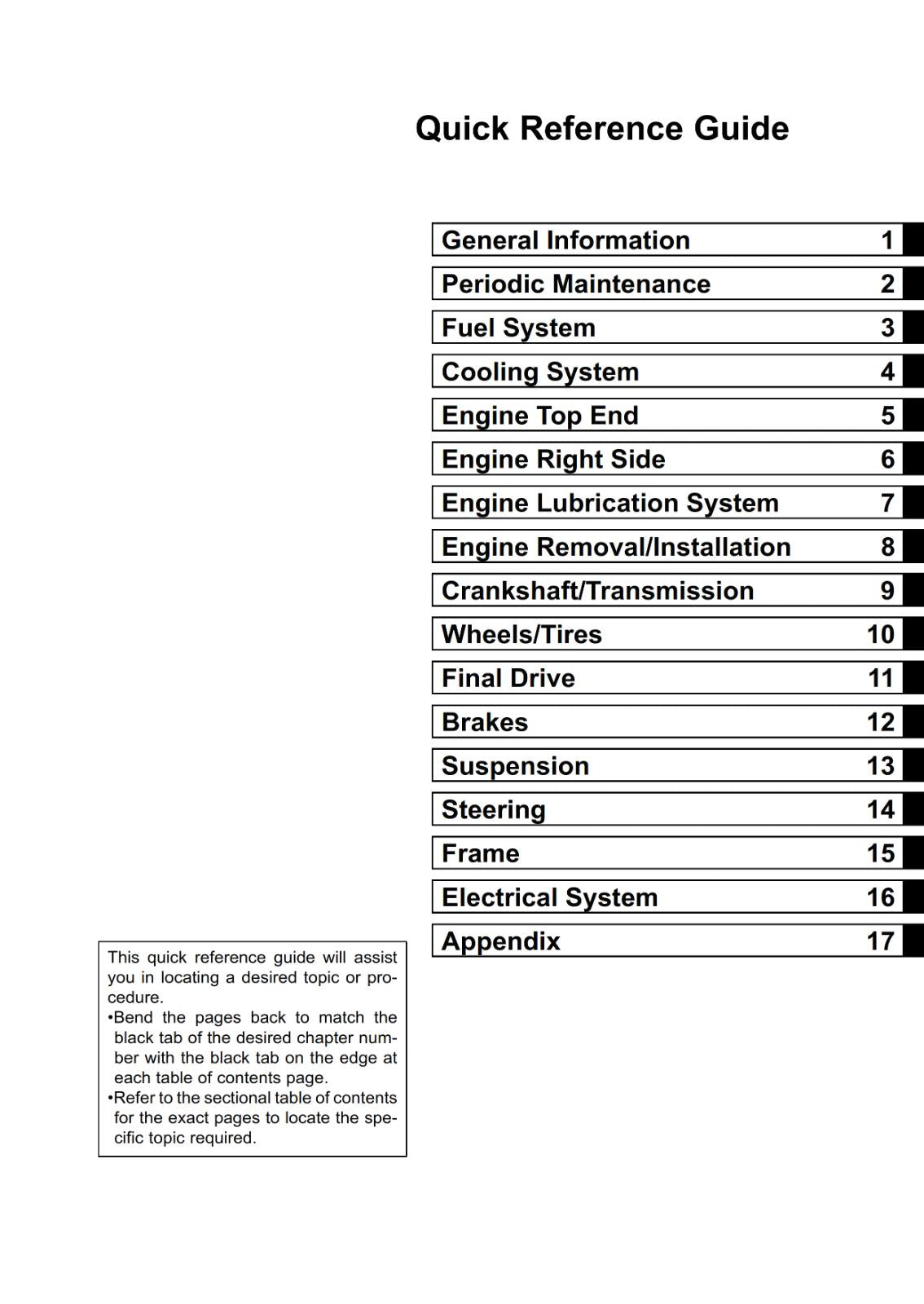 KAWASAKI MOTORCYCLE - 2004 - KX250F - KX250-N1 - SERVICE WORKSHOP REPAIR MANUAL