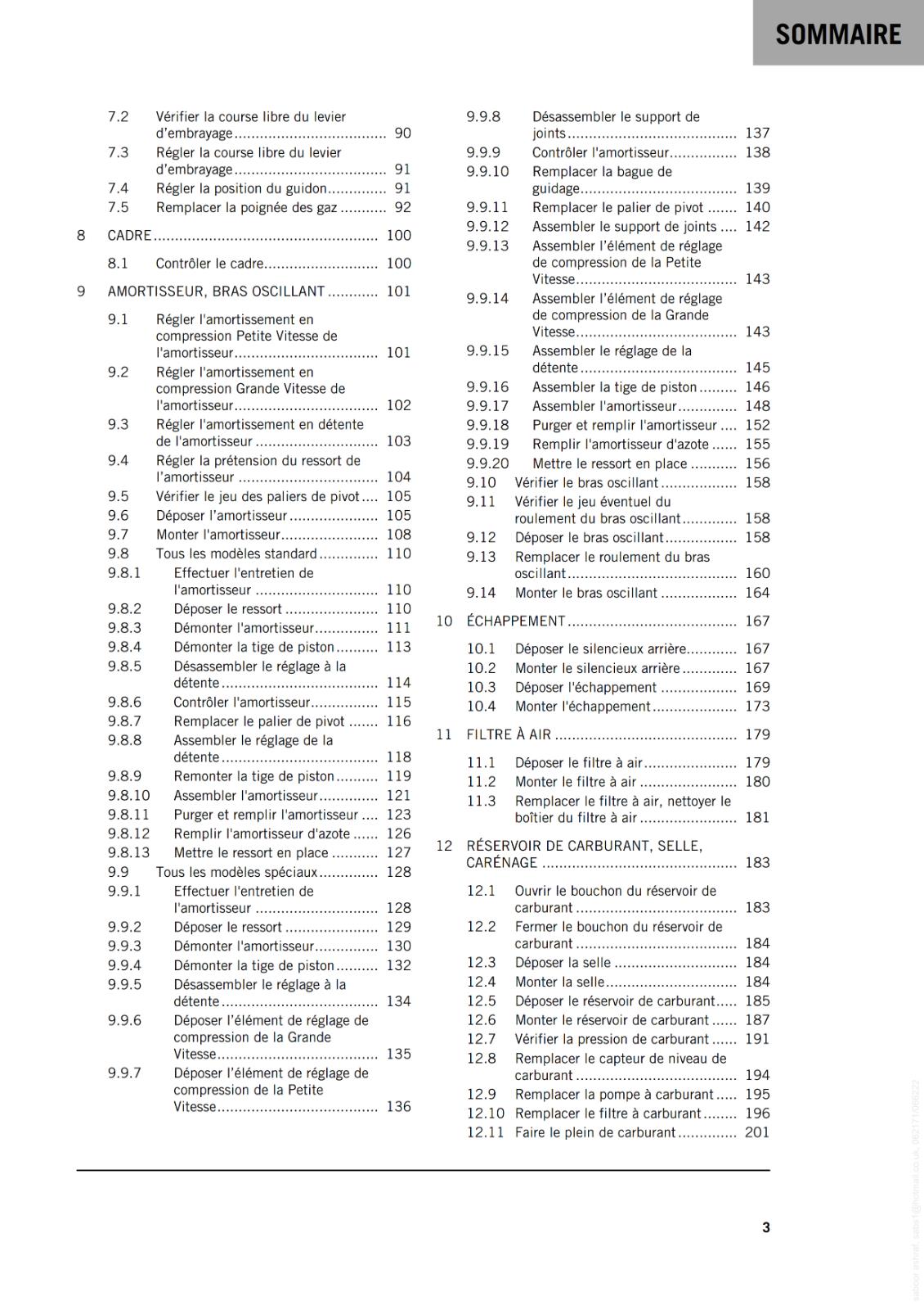 FRENCH LANGUAGE - KTM 2024 - 890 ADVENTURE R RALLY - MANUEL DE REPARATION