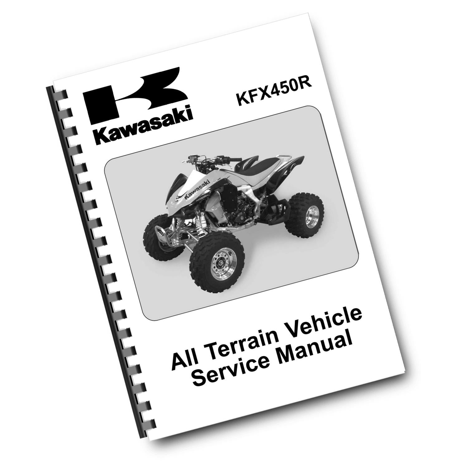 KAWASAKI MOTORCYCLE KFX450R SERVICE MANUAL 2008