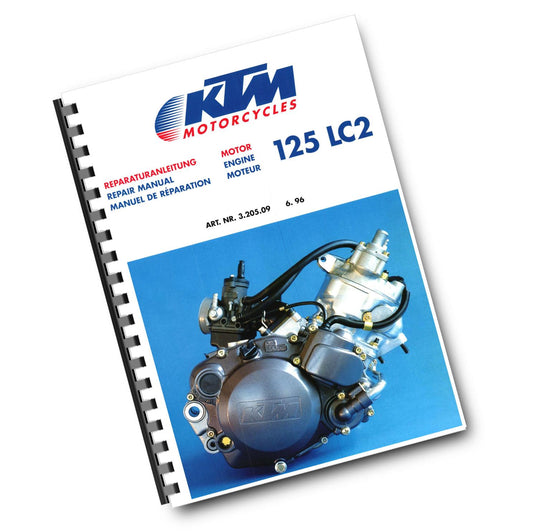 KTM 1996 - 125 LC2 - ENGINE SERVICE WORKSHOP REPAIR MANUAL