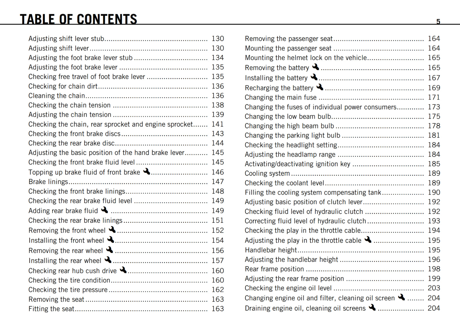 KTM 2010 - 1 190 RC8 USA - OWNERS MANUAL USER GUIDE