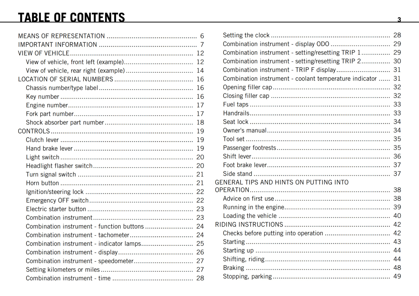 KTM 2010 - 690 DUKE R - OWNERS MANUAL USER GUIDE