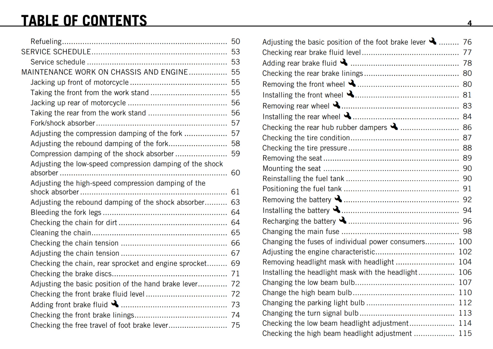 KTM 2010 - 690 DUKE R - OWNERS MANUAL USER GUIDE
