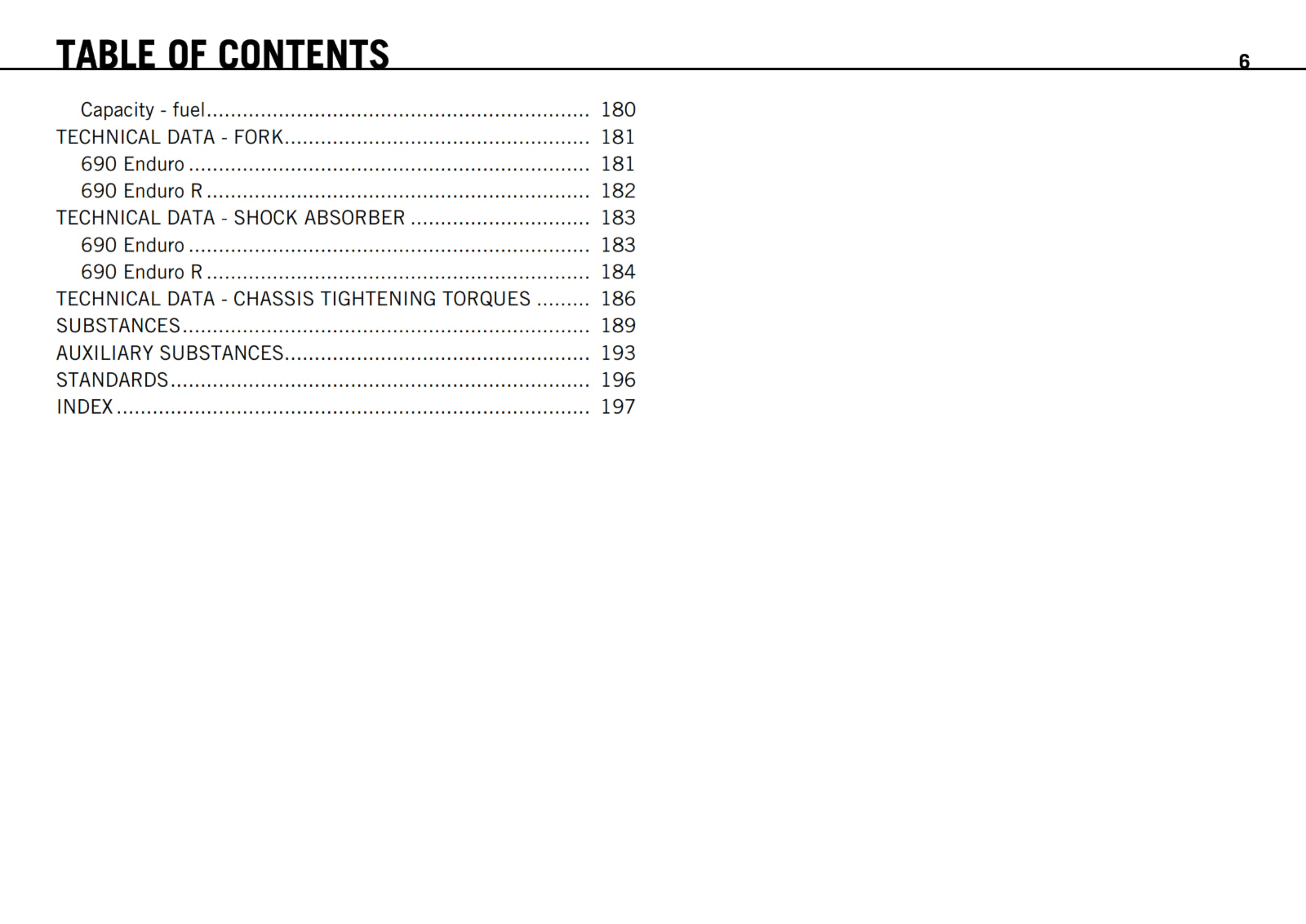 KTM 2010 - 690 ENDURO R - OWNERS MANUAL USER GUIDE