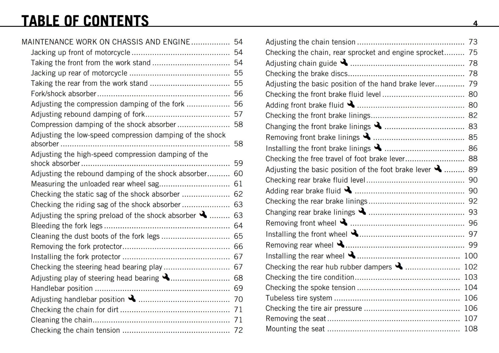 KTM 2010 - 690 SMC - OWNERS MANUAL USER GUIDE