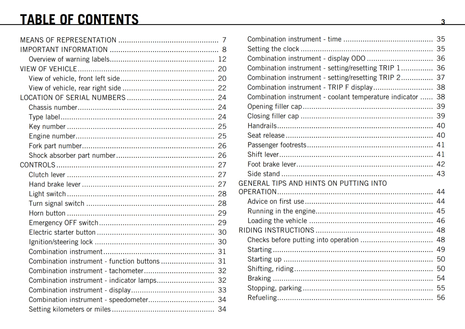 KTM 2010 - 690 SMC USA - OWNERS MANUAL USER GUIDE