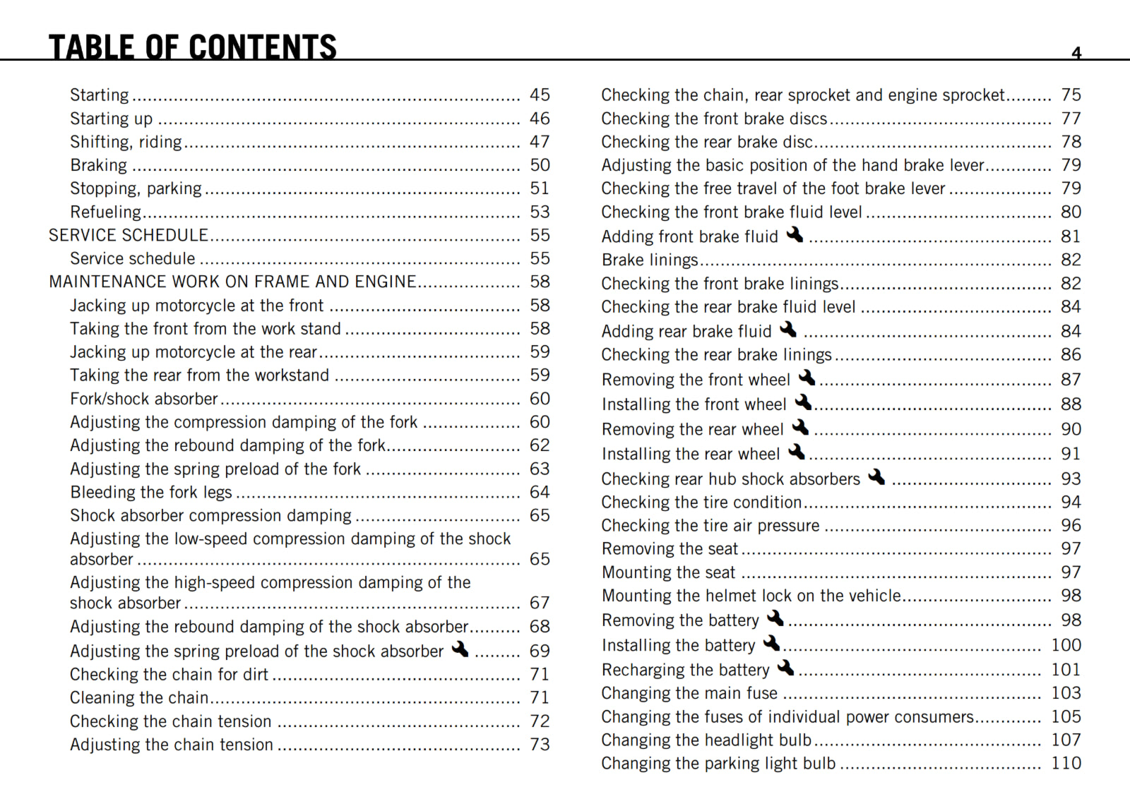 KTM 2010 - 990 SUPERMOTO R T - OWNERS MANUAL USER GUIDE