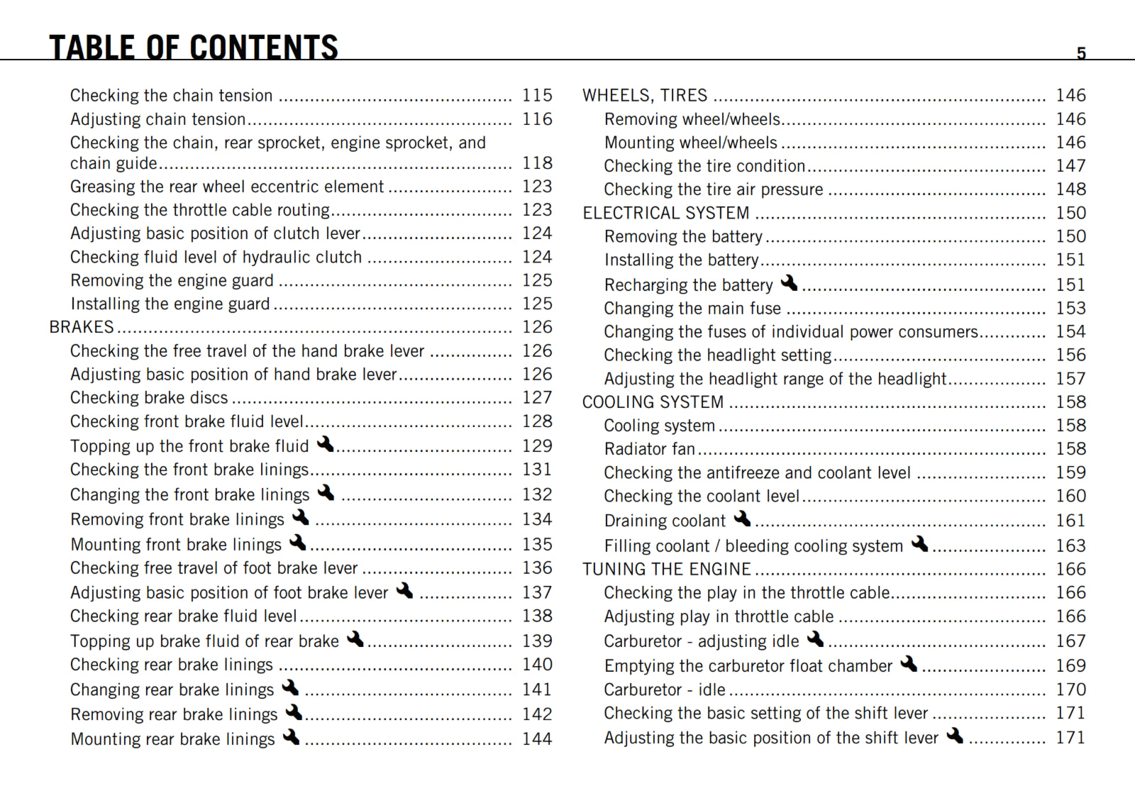 KTM 2011 - 525 XC ATV - OWNERS MANUAL USER GUIDE