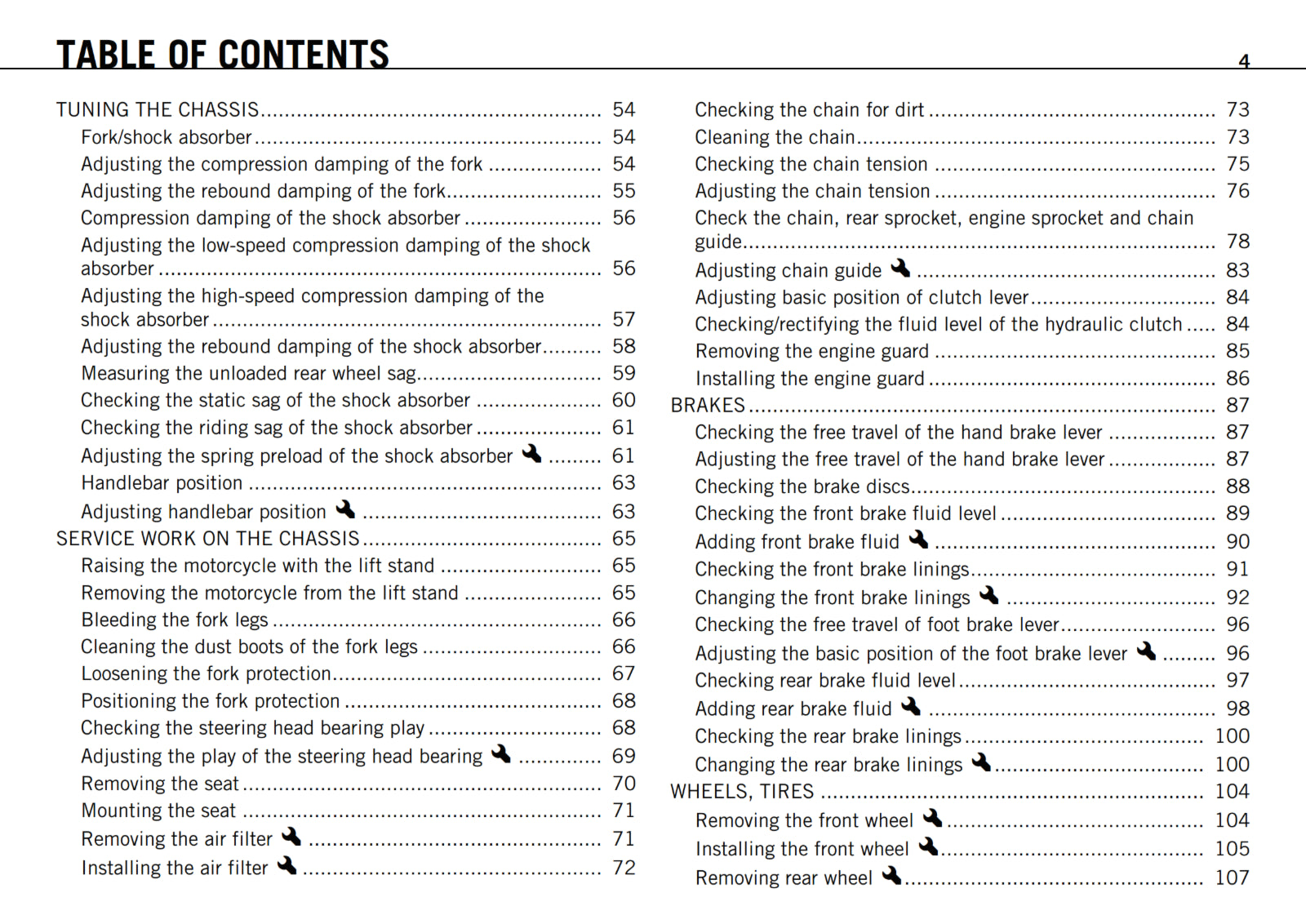 KTM 2011 - 690 ENDURO R - OWNERS MANUAL USER GUIDE