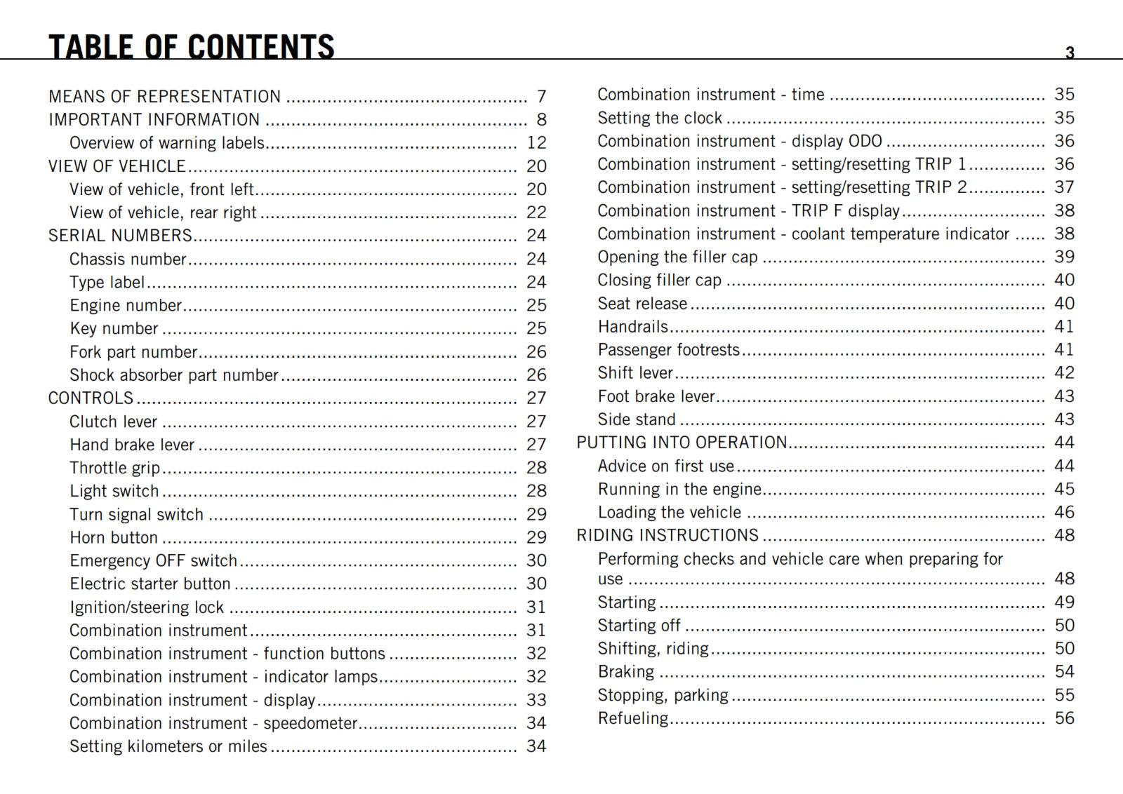 KTM 2011 - 690 ENDURO R USA - OWNERS MANUAL USER GUIDE