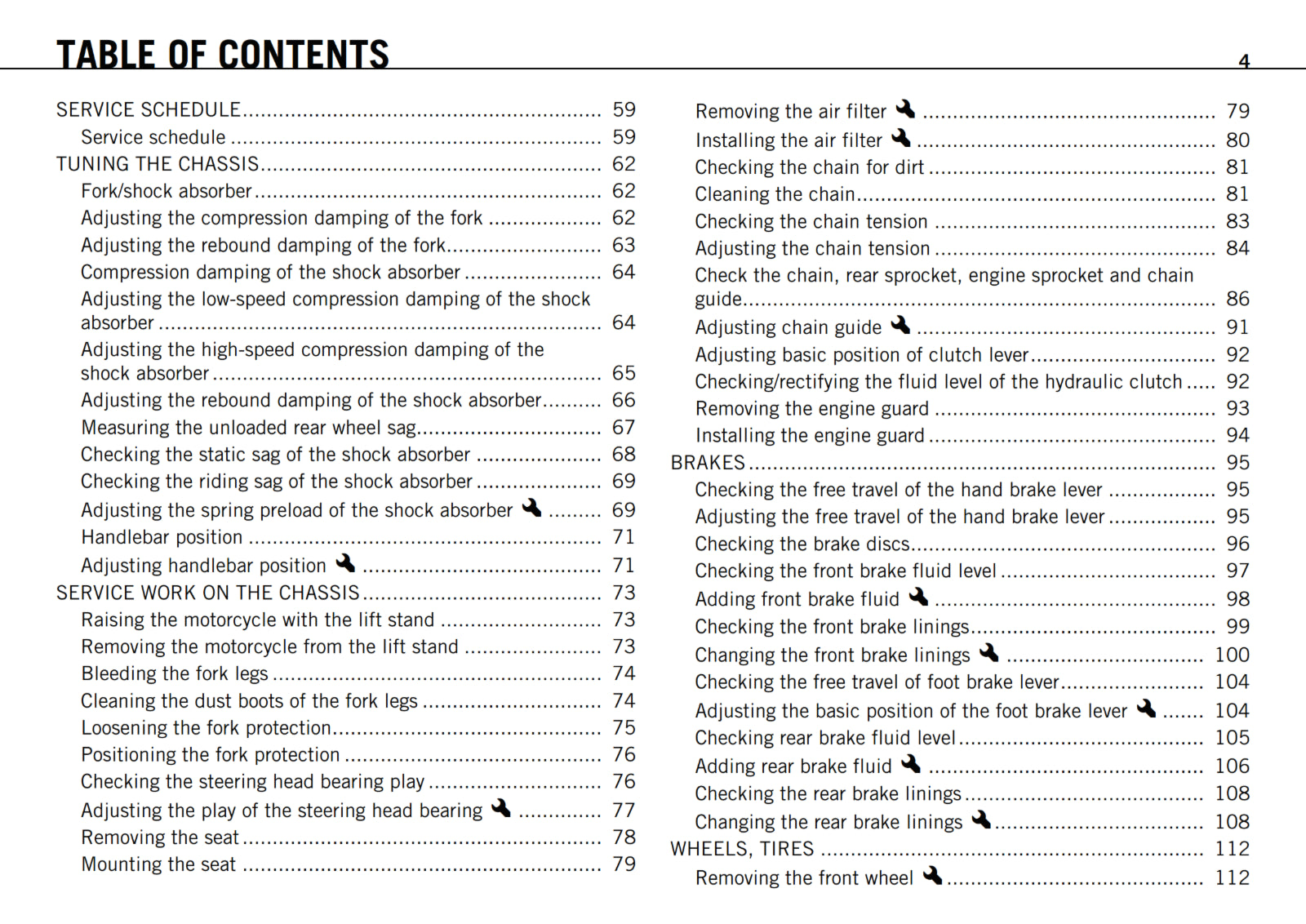 KTM 2011 - 690 ENDURO R USA - OWNERS MANUAL USER GUIDE