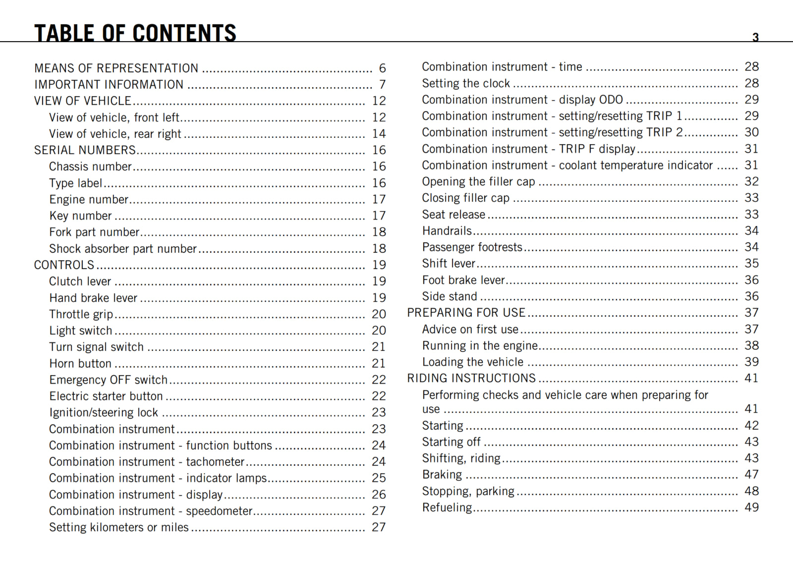 KTM 2011 - 690 SMC - OWNERS MANUAL USER GUIDE
