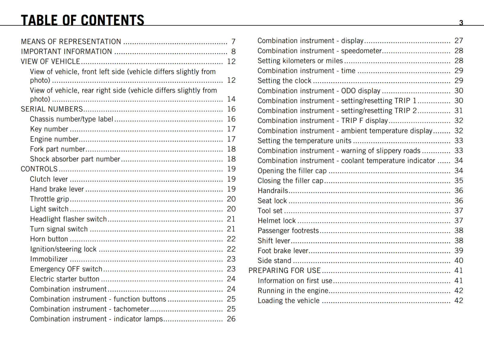 KTM 2011 - 990 SUPERMOTO R - OWNERS MANUAL USER GUIDE