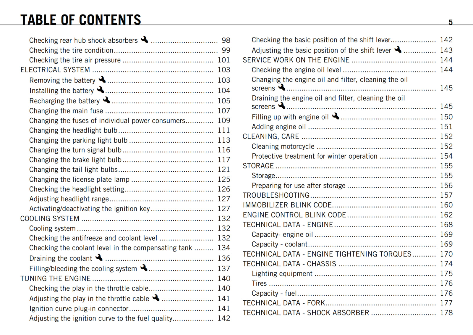 KTM 2011 - 990 SUPERMOTO R - OWNERS MANUAL USER GUIDE