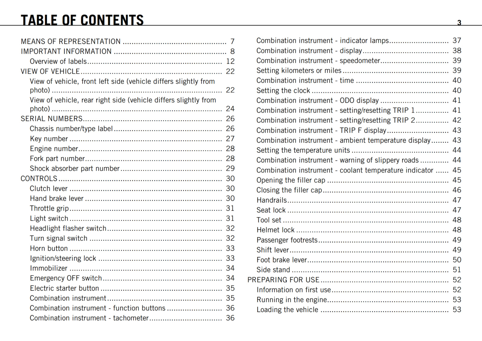 KTM 2011 - 990 SUPERMOTO R USA - OWNERS MANUAL USER GUIDE