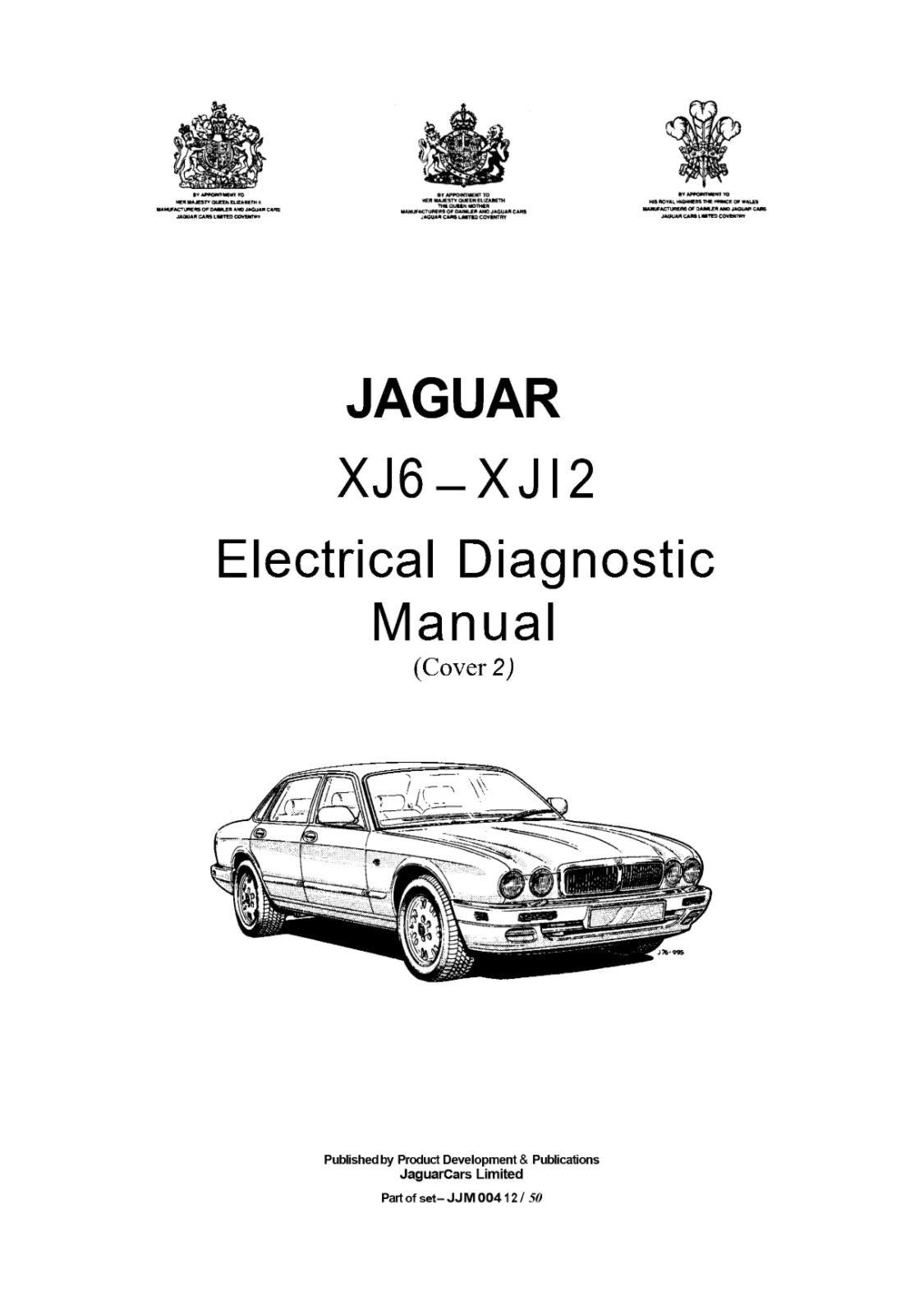 JAGUAR XJ6 XJ12 (X300) COMPLETE SET OF MANUALS - SERVICE ELECTRICAL AJ16 V12 ZF