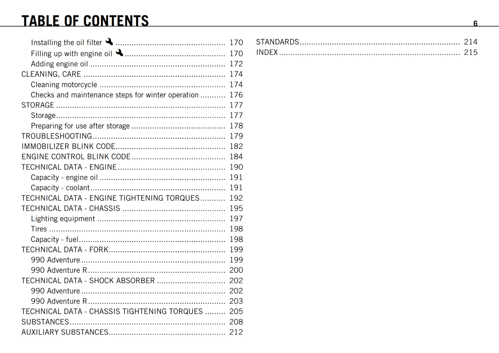 KTM 2012 - 990 ADVENTURE R - OWNERS MANUAL USER GUIDE