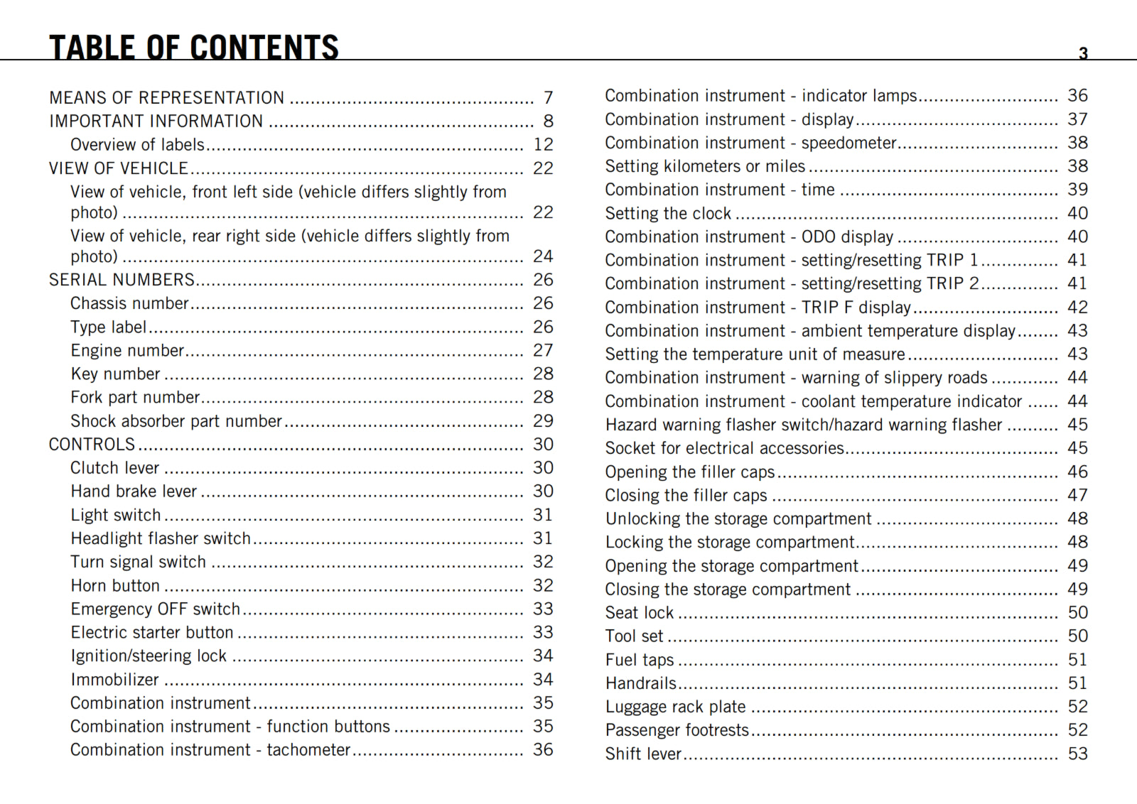 KTM 2012 - 990 ADVENTURE R USA - OWNERS MANUAL USER GUIDE