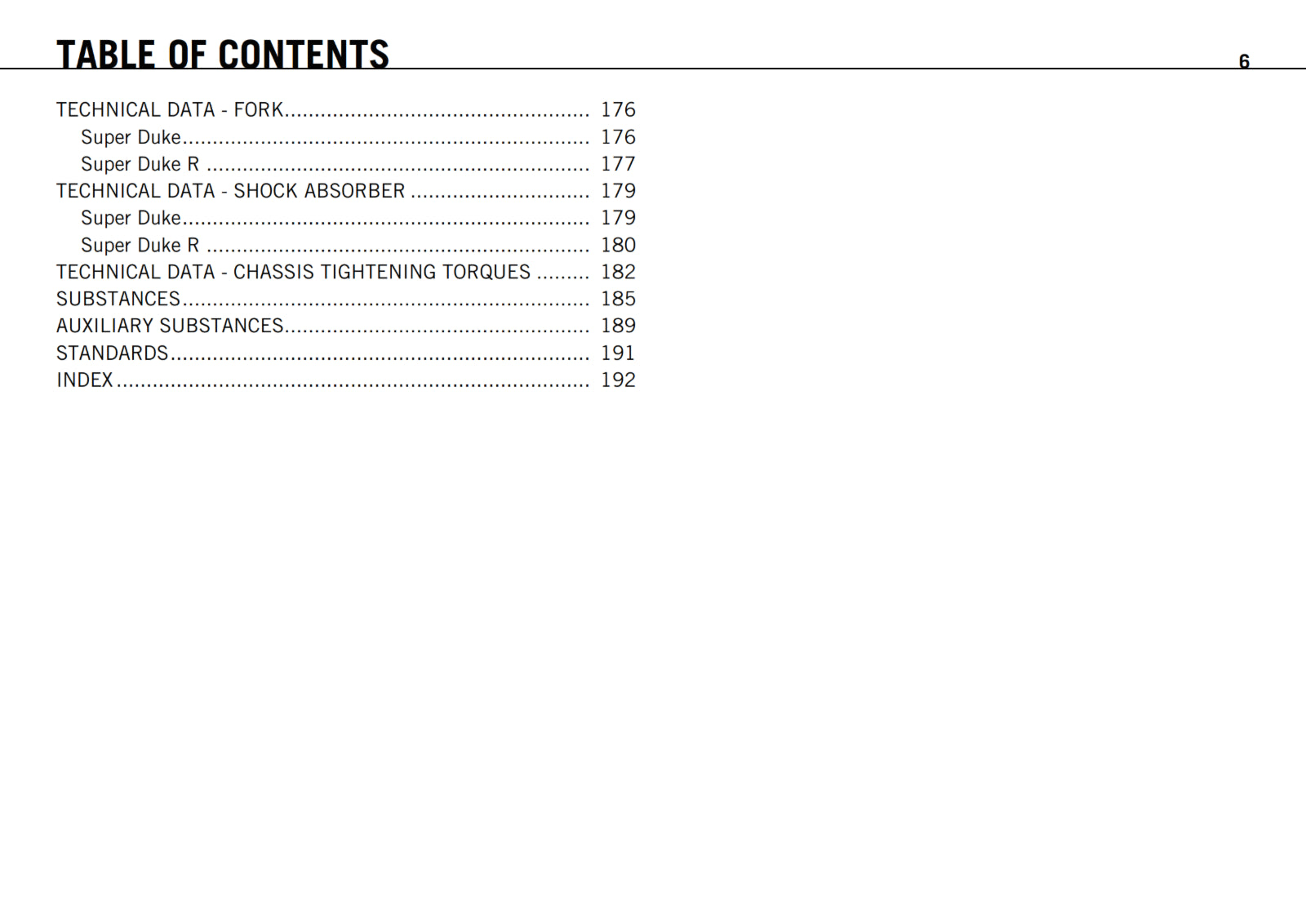 KTM 2012 - 990 SUPER DUKE R  - OWNERS MANUAL USER GUIDE