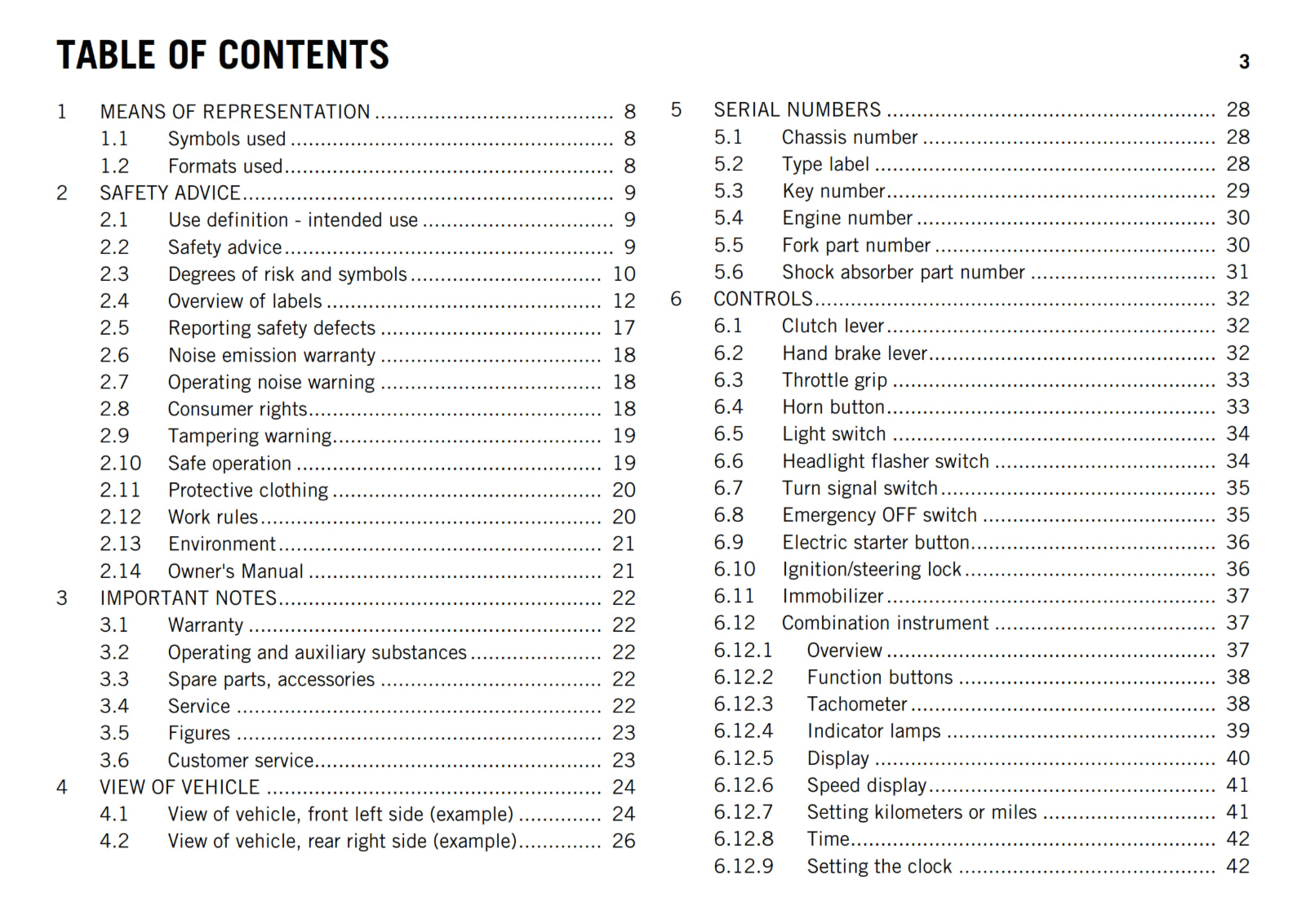 KTM 2013 - 990 ADVENTURE BAJA - OWNERS MANUAL USER GUIDE