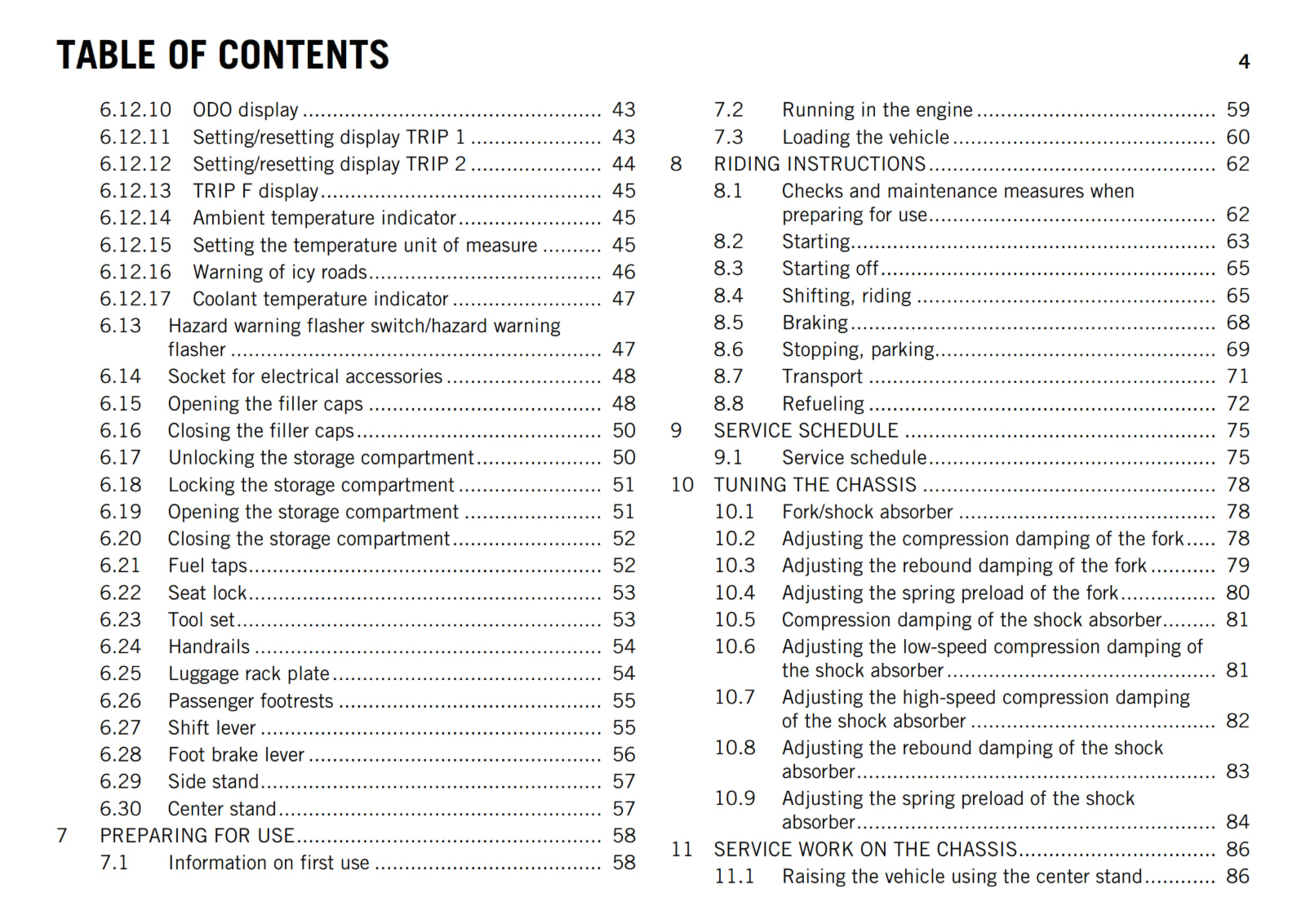 KTM 2013 - 990 ADVENTURE BAJA - OWNERS MANUAL USER GUIDE