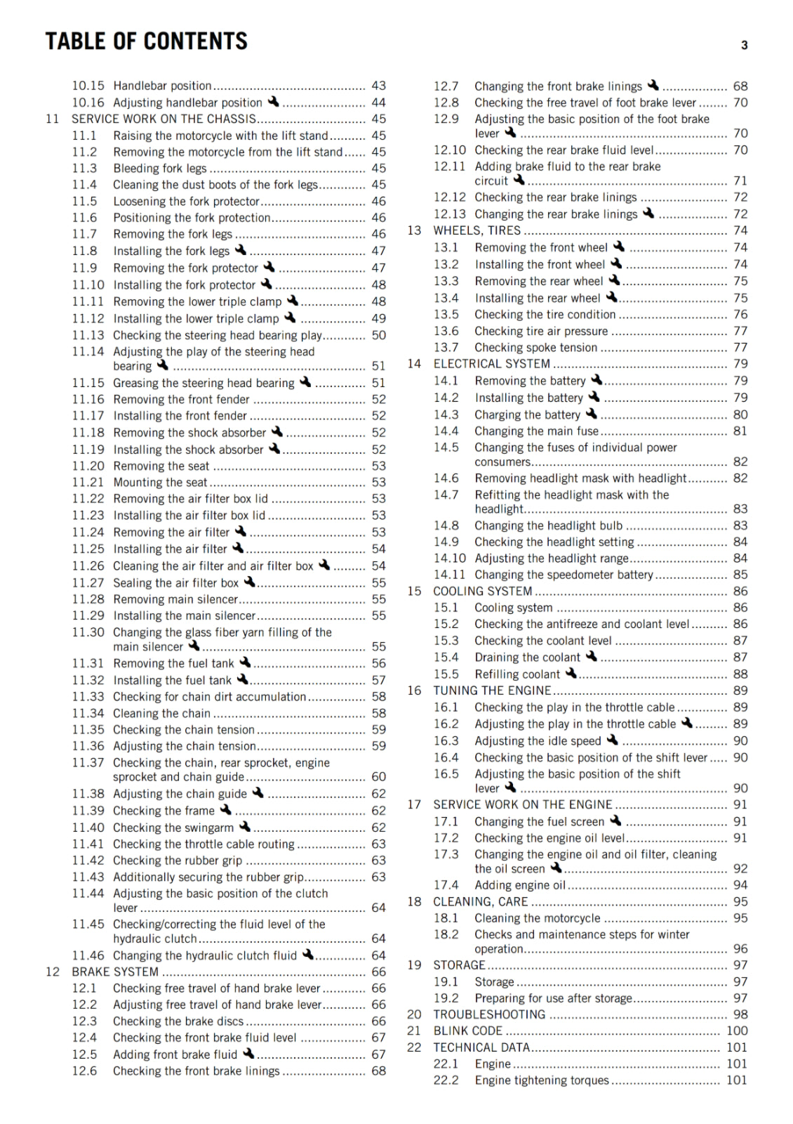 KTM 2013 - 350 EXC-F USA - OWNERS MANUAL USER GUIDE