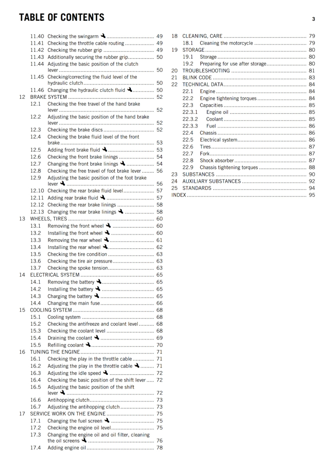 KTM 2013 - 450 SMR - OWNERS MANUAL USER GUIDE