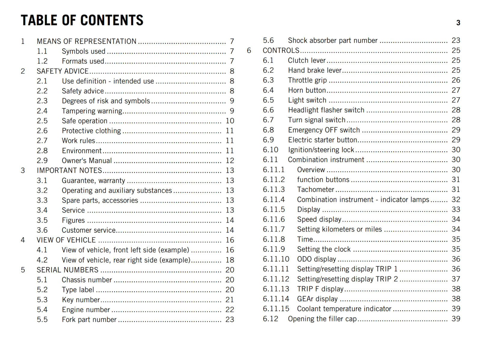 KTM 2013 - 690 DUKE R - OWNERS MANUAL USER GUIDE