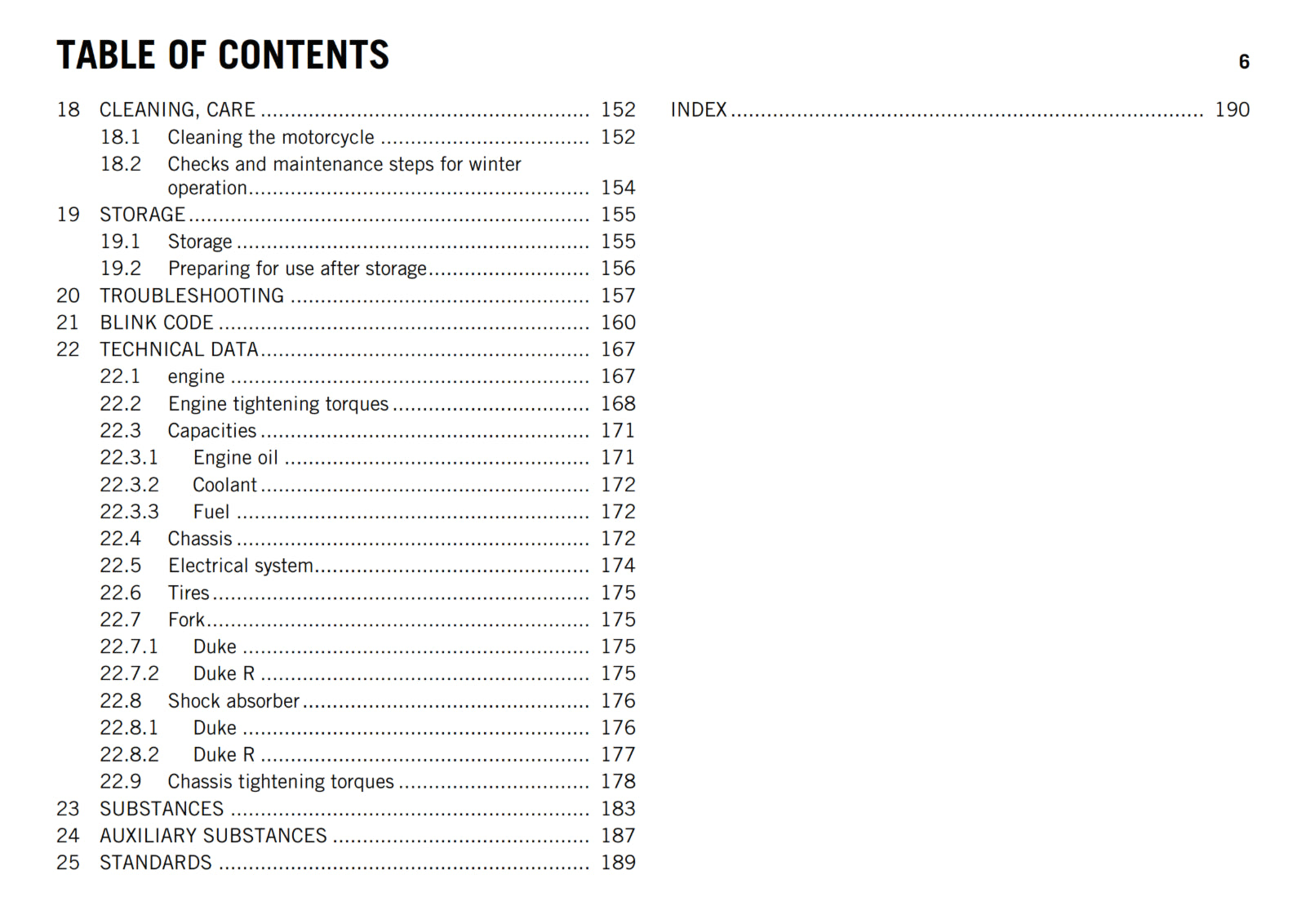 KTM 2013 - 690 DUKE R - OWNERS MANUAL USER GUIDE