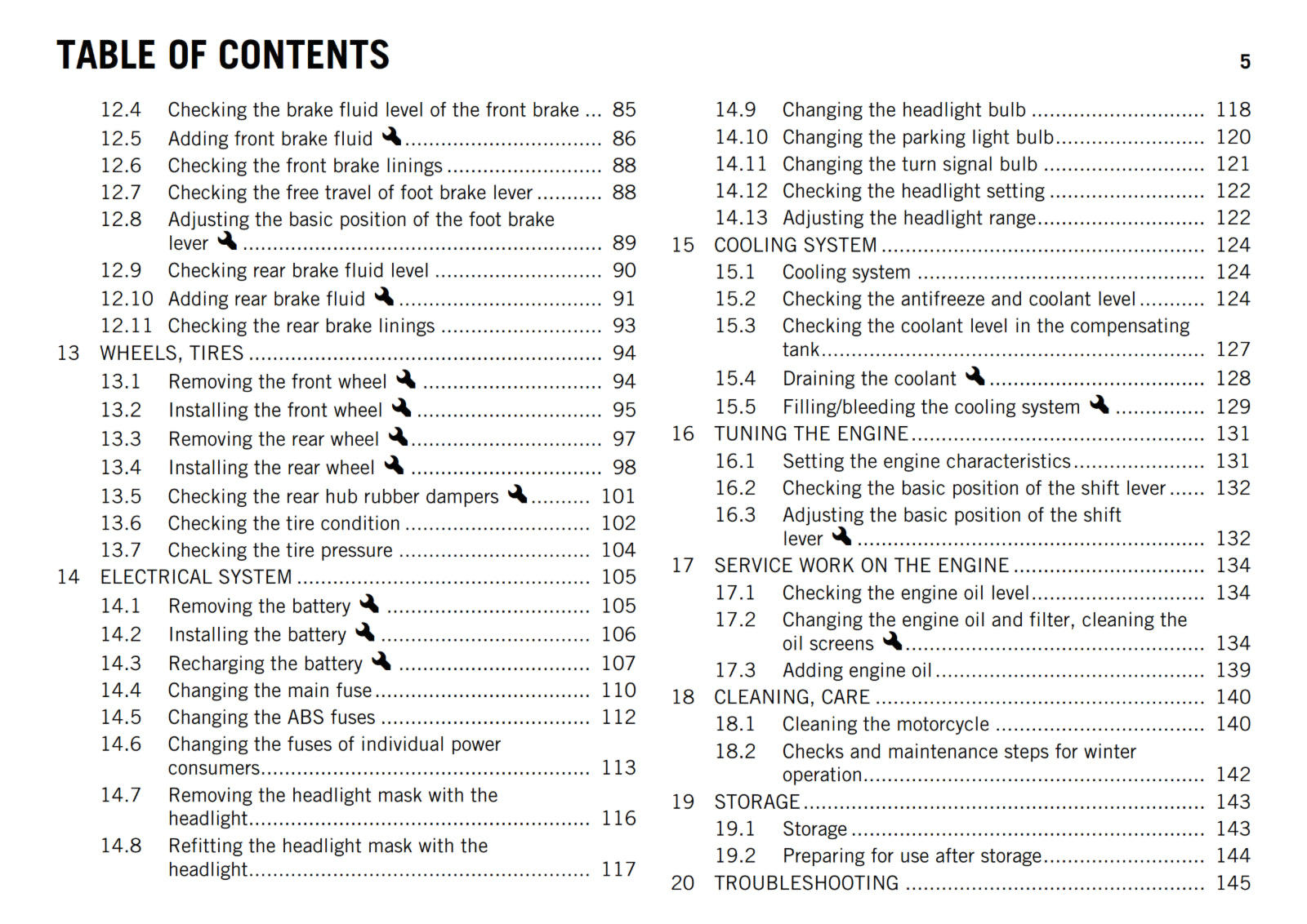 KTM 2013 - 690 DUKE USA - OWNERS MANUAL USER GUIDE