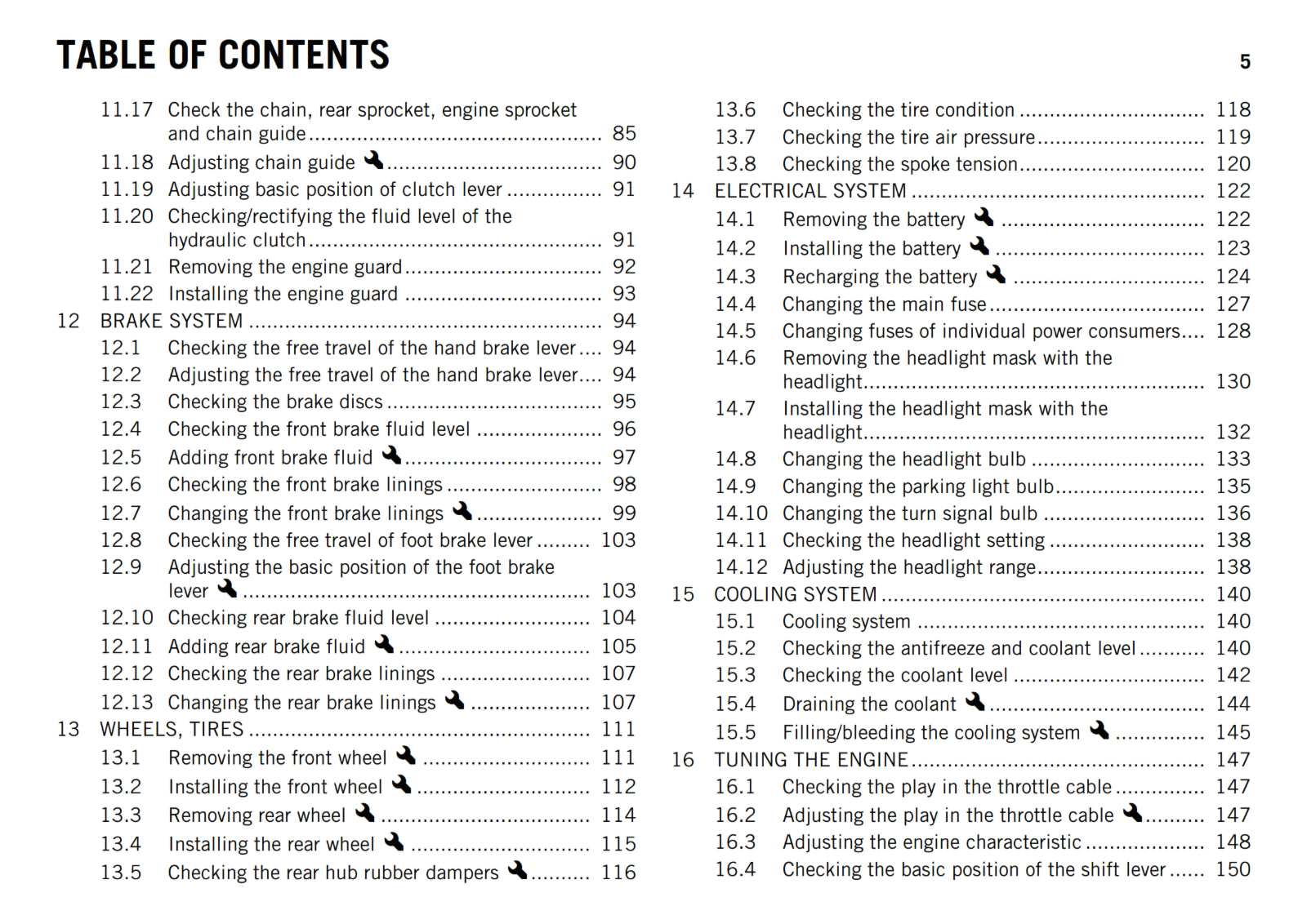 KTM 2013 - 690 ENDURO R - OWNERS MANUAL USER GUIDE