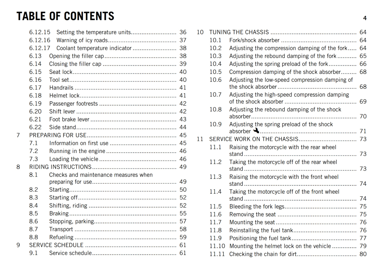 KTM 2013 - 990 SUPERMOTO R - OWNERS MANUAL USER GUIDE