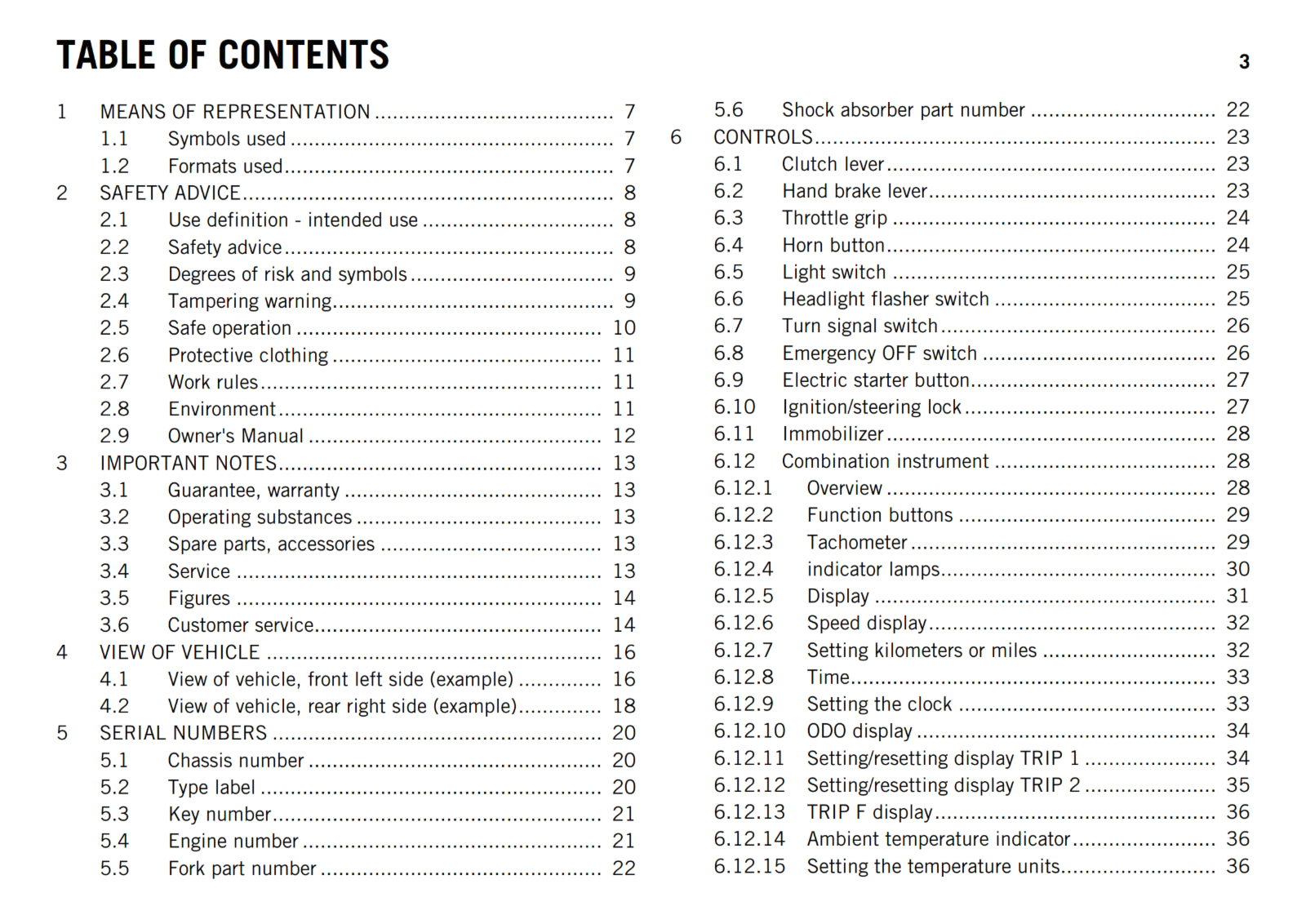 KTM 2013 - 990 SUPERMOTO T - OWNERS MANUAL USER GUIDE