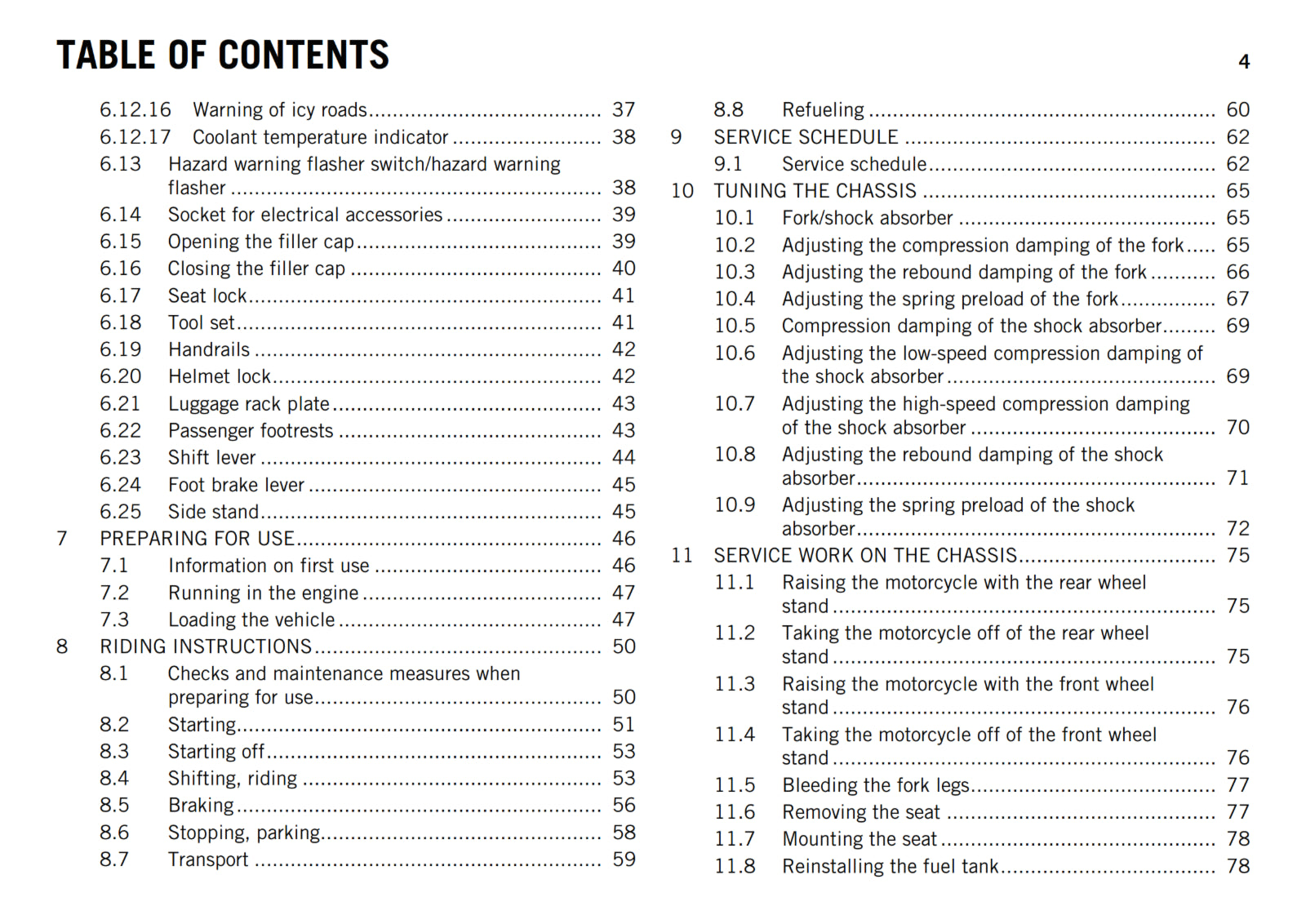 KTM 2013 - 990 SUPERMOTO T - OWNERS MANUAL USER GUIDE