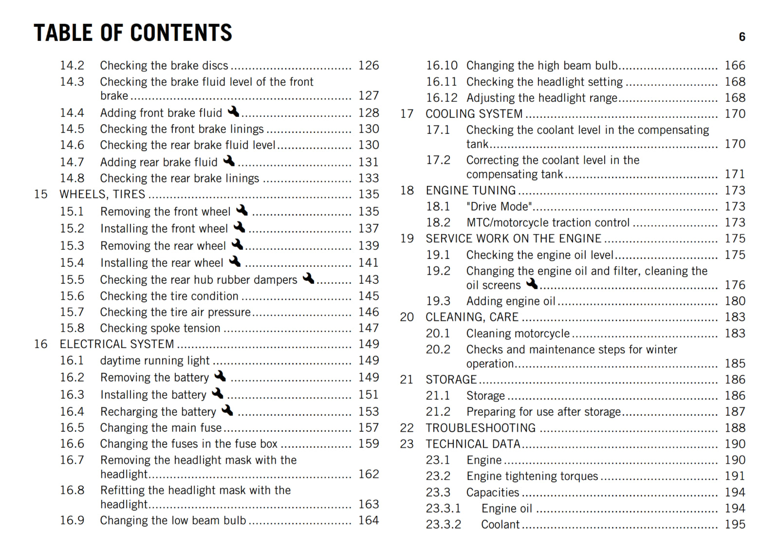 KTM 2013 - 1190 ADVENTURE - OWNERS MANUAL USER GUIDE