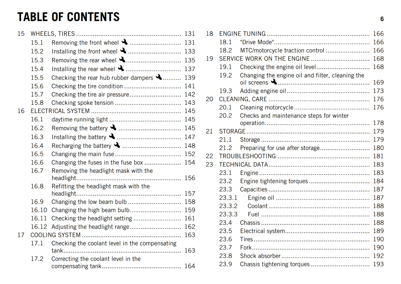 KTM 2013 - 1190 ADVENTURE R - OWNERS MANUAL USER GUIDE