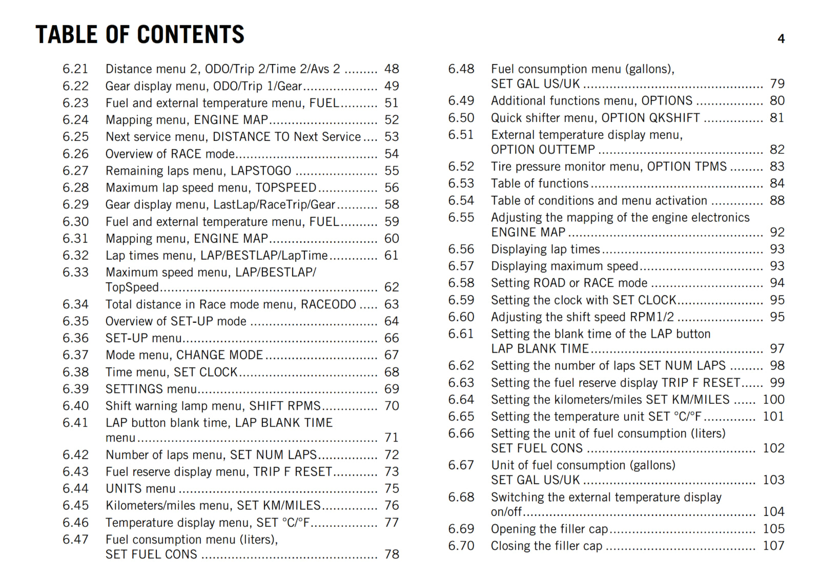 KTM 2013 - 1190 RC8 R USA - OWNERS MANUAL USER GUIDE