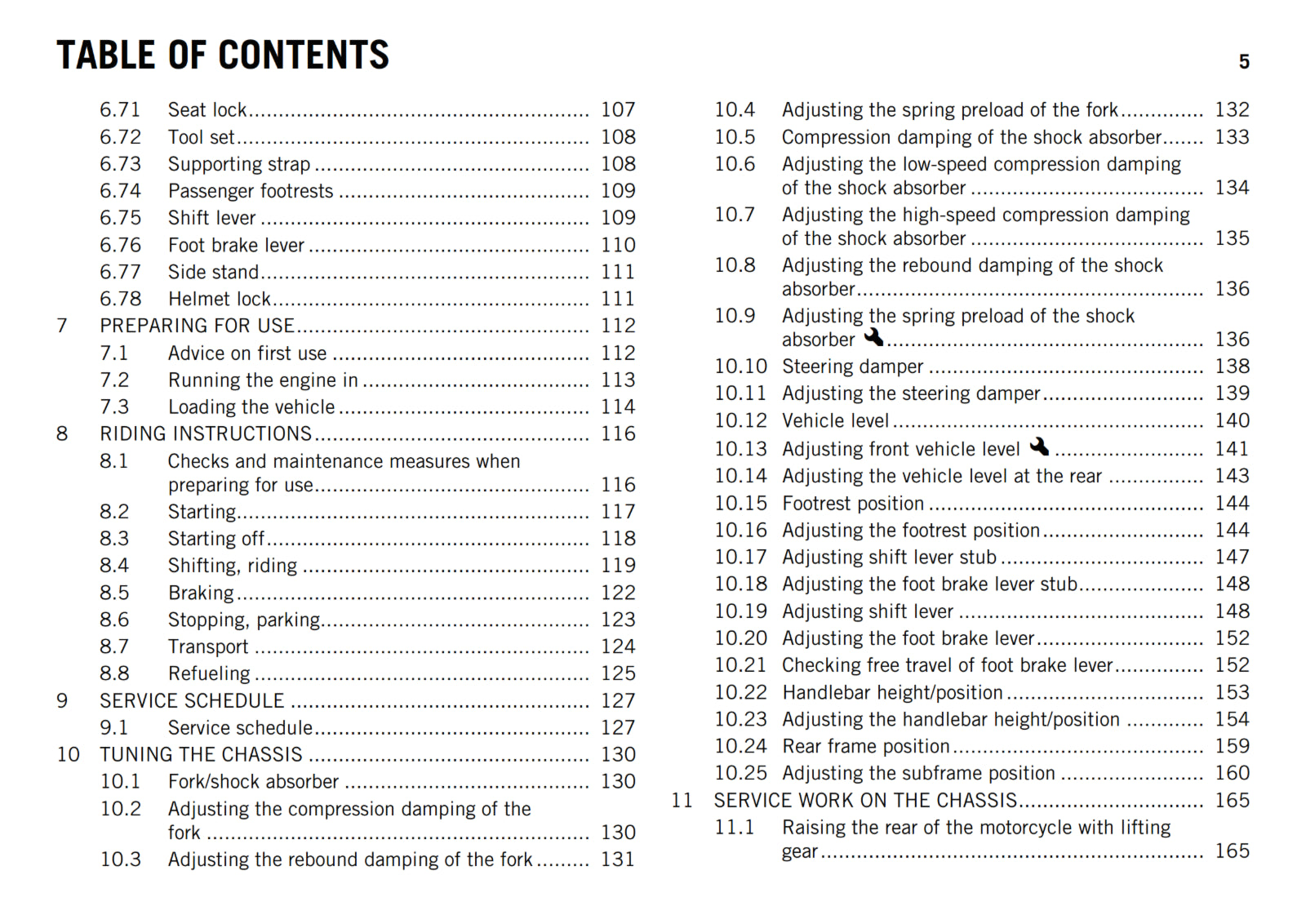 KTM 2013 - 1190 RC8 R USA - OWNERS MANUAL USER GUIDE
