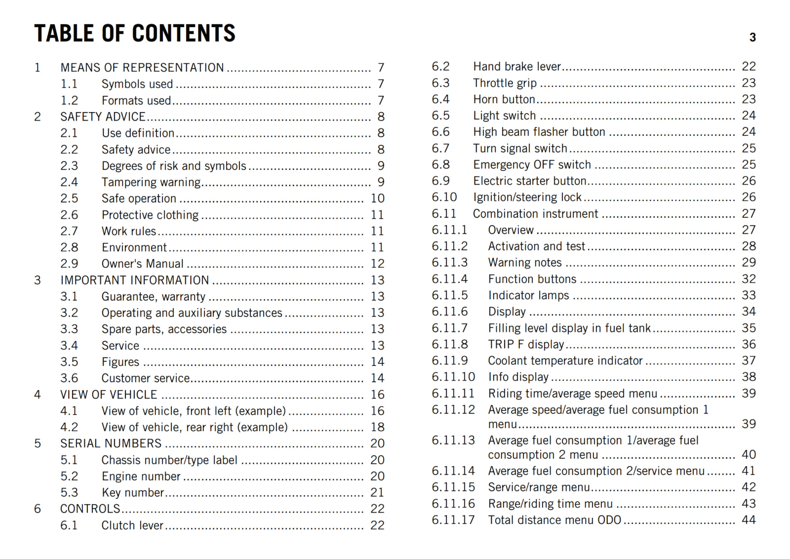 KTM 2014 - 125 200 DUKE - OWNERS MANUAL USER GUIDE