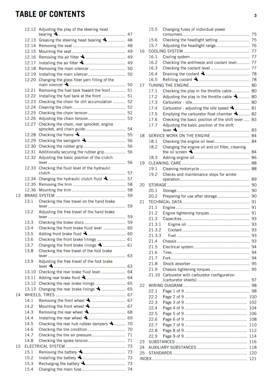 KTM 2014 - 450 RALLY FACTORY REPLICA - OWNERS MANUAL USER GUIDE
