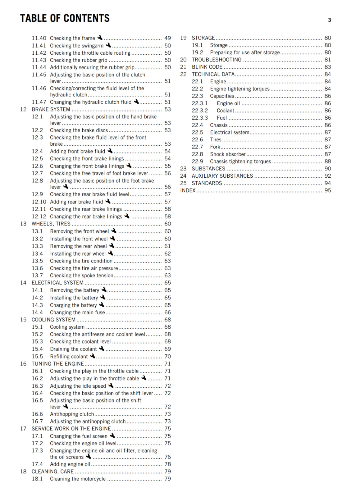KTM 2014 - 450 SMR - OWNERS MANUAL USER GUIDE