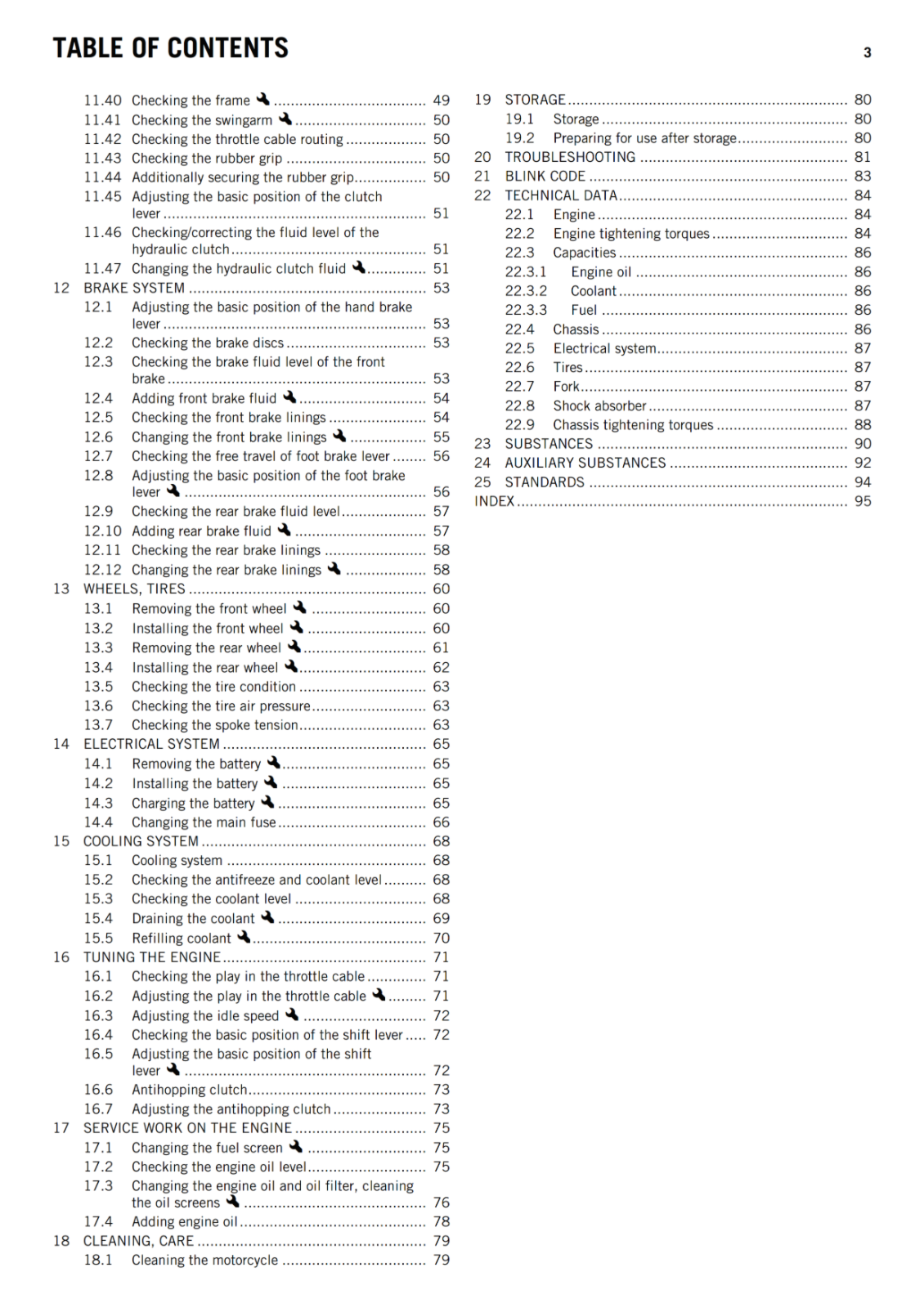 Smr Codes Guide KTM 2014 - 450 SMR - OWNERS MANUAL USER GUIDE– Manual Central
