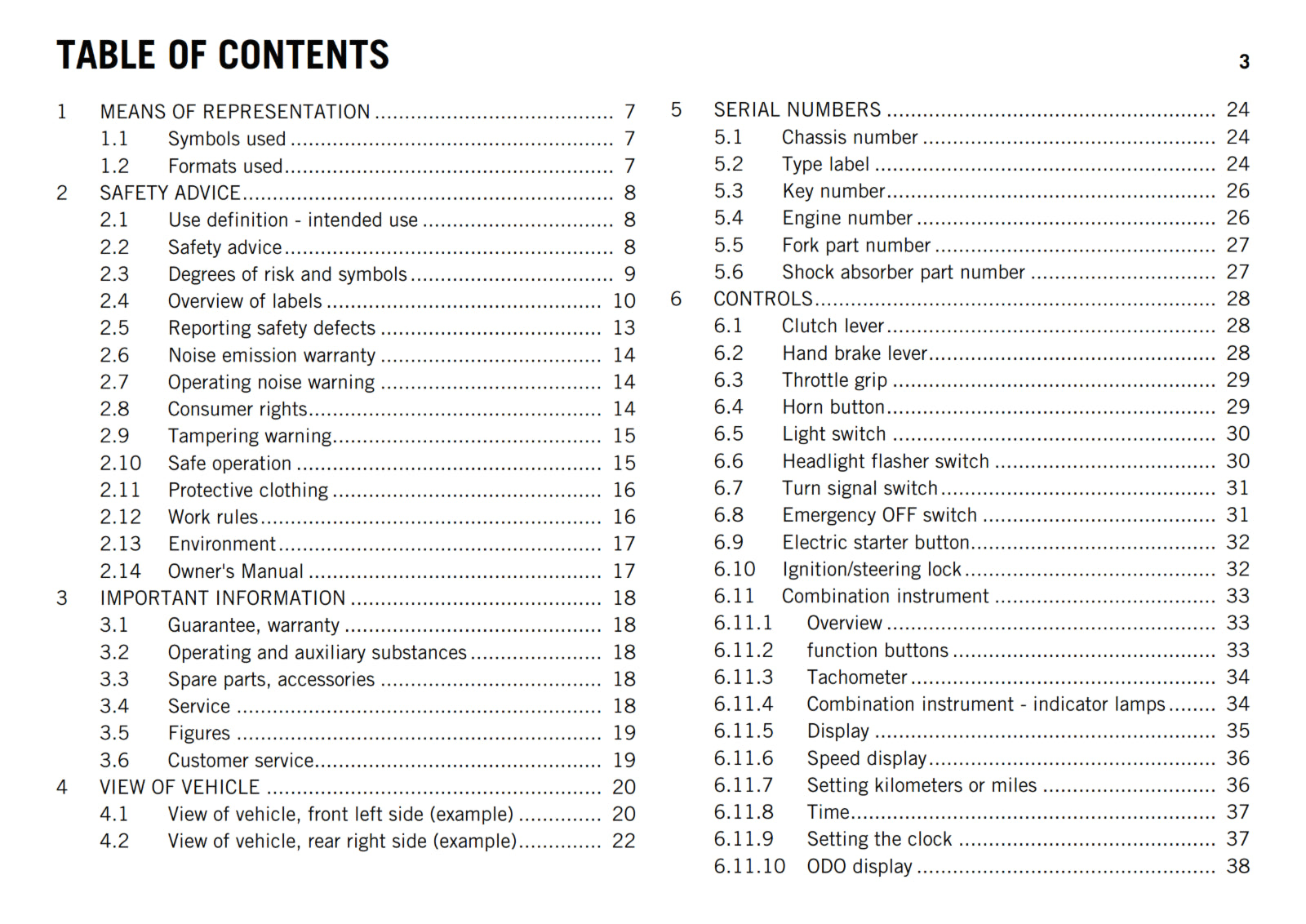 KTM 2014 - 690 DUKE USA - OWNERS MANUAL USER GUIDE